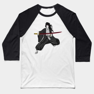 Gray Slayer Man Baseball T-Shirt